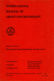 Cover image for International Journal of Group Psychotherapy, Volume 23, Issue 4, 1973