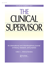 Cover image for The Clinical Supervisor, Volume 36, Issue 2, 2017