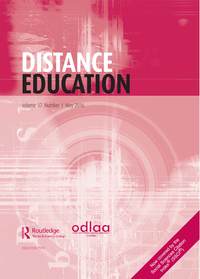 Cover image for Distance Education, Volume 37, Issue 1, 2016