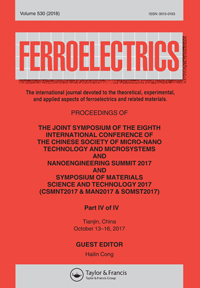 Cover image for Ferroelectrics, Volume 530, Issue 1, 2018