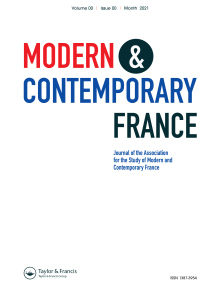 Cover image for Modern & Contemporary France, Volume 19, Issue 3, 2011