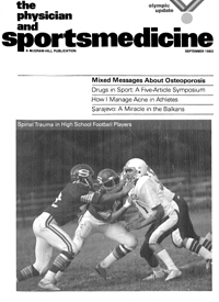Cover image for The Physician and Sportsmedicine, Volume 11, Issue 9, 1983