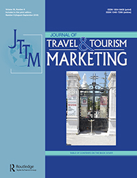 Cover image for Journal of Travel & Tourism Marketing, Volume 36, Issue 6, 2019