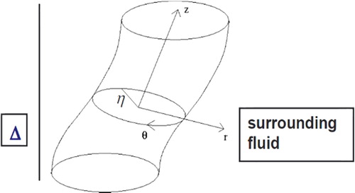 Figure 1. Reactor scheme in the fine-scale structure.