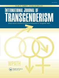 Cover image for International Journal of Transgender Health, Volume 19, Issue 4, 2018
