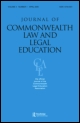 Cover image for Journal of Commonwealth Law and Legal Education, Volume 7, Issue 1, 2009