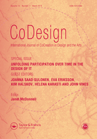 Cover image for CoDesign, Volume 14, Issue 1, 2018