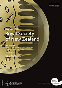 Cover image for Journal of the Royal Society of New Zealand, Volume 50, Issue 3, 2020