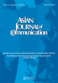 Cover image for Asian Journal of Communication, Volume 33, Issue 2, 2023