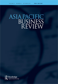 Cover image for Asia Pacific Business Review, Volume 21, Issue 4, 2015