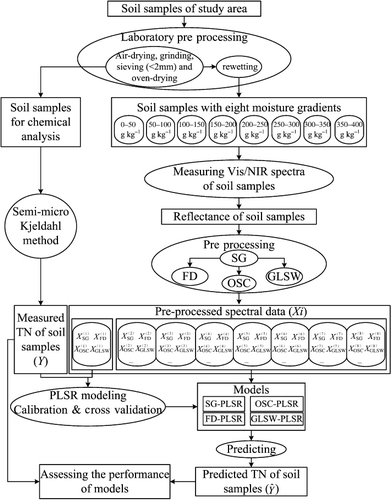 Figure 3. Flowchart of the processes of data collection and preparation, model calibration, validation, and evaluation.