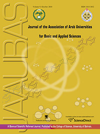Cover image for Arab Journal of Basic and Applied Sciences, Volume 9, Issue 1, 2010