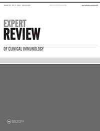 Cover image for Expert Review of Clinical Immunology, Volume 17, Issue 1, 2021
