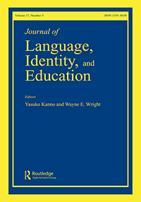 Cover image for Journal of Language, Identity & Education, Volume 17, Issue 5, 2018