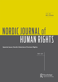 Cover image for Nordic Journal of Human Rights, Volume 36, Issue 3, 2018