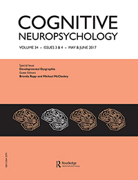 Cover image for Cognitive Neuropsychology, Volume 34, Issue 3-4, 2017