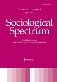 Cover image for Sociological Spectrum, Volume 37, Issue 4, 2017