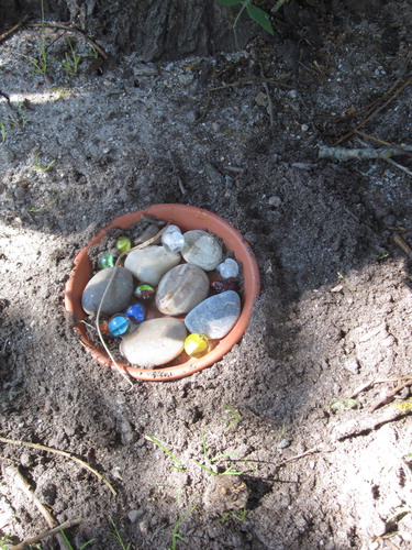 Figure 4. Tom’s bee swimming pool.