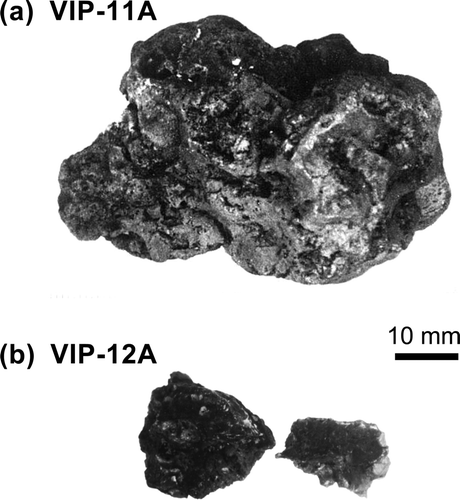 Figure 1. Photographs of TMI-2 debris.