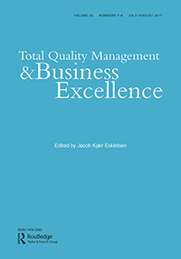 Cover image for Total Quality Management & Business Excellence, Volume 28, Issue 7-8, 2017