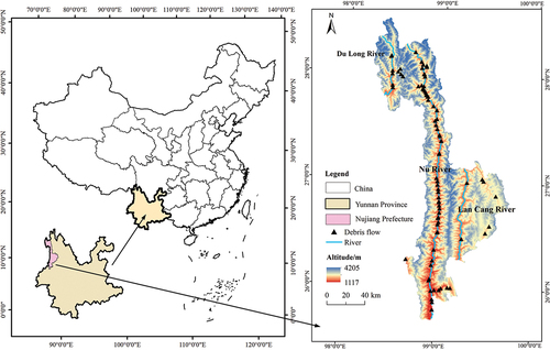 Figure 1. Overview map of the study area.