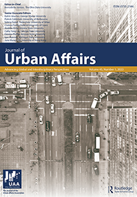 Cover image for Journal of Urban Affairs, Volume 45, Issue 1, 2023
