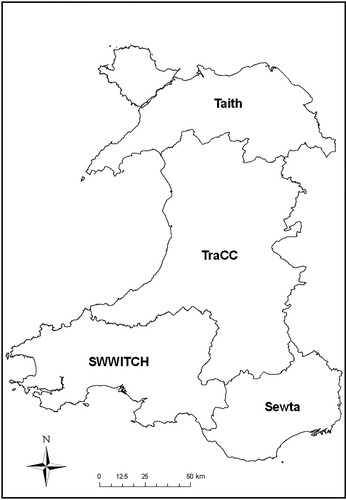 Figure 3. Regional transport consortia post-2003.
