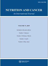 Cover image for Nutrition and Cancer, Volume 71, Issue 3, 2019