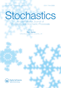 Cover image for Stochastics, Volume 94, Issue 5, 2022
