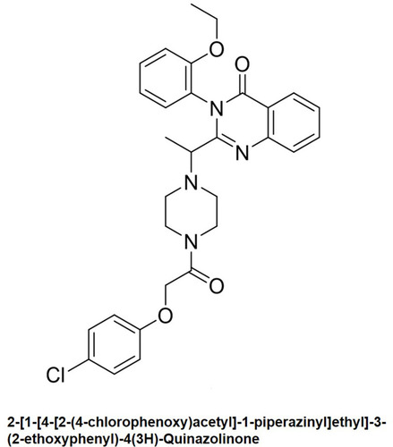 Figure 1 The chemical structure of erastin.