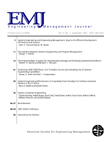 Cover image for Engineering Management Journal, Volume 15, Issue 3, 2003