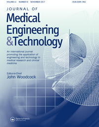 Cover image for Journal of Medical Engineering & Technology, Volume 41, Issue 8, 2017