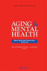Cover image for Aging & Mental Health, Volume 20, Issue 7, 2016
