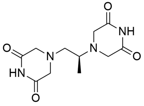 Figure 13. Chemical structure of dexrazoxane.