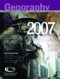 Cover image for Geography, Volume 92, Issue 1, 2007