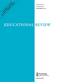 Cover image for Educational Review, Volume 73, Issue 6, 2021