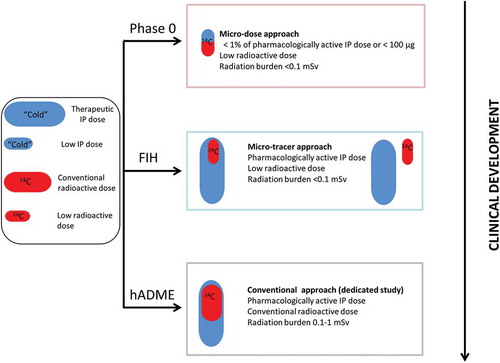 Figure 1. Different approaches of metabolite profiling in clinical development.