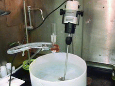 Figure 1. Sorbent preparation apparatus.