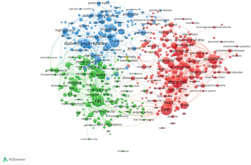 Figure 10. Cluster of keywords.