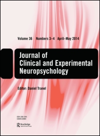 Cover image for Journal of Clinical and Experimental Neuropsychology, Volume 21, Issue 2, 1999