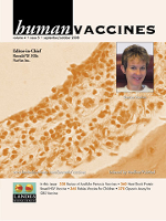 Cover image for Human Vaccines & Immunotherapeutics, Volume 4, Issue 5, 2008