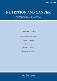 Cover image for Nutrition and Cancer, Volume 75, Issue 4, 2023