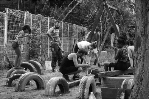 Figure 6: Playground built in COLLOC 2018 (Source: COLLOC archive).