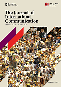 Cover image for The Journal of International Communication, Volume 26, Issue 1, 2020