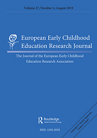 Cover image for European Early Childhood Education Research Journal, Volume 27, Issue 4, 2019