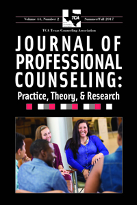 Cover image for Journal of Professional Counseling: Practice, Theory & Research, Volume 44, Issue 2, 2017