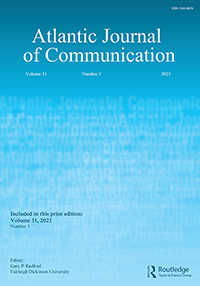 Cover image for Atlantic Journal of Communication, Volume 31, Issue 3, 2023