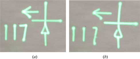 Figure 12. Display in 40 Hz. (a) Advanced display approach. (b) Generic display approach.