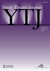 Cover image for Youth Theatre Journal, Volume 31, Issue 2, 2017
