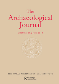 Cover image for Archaeological Journal, Volume 174, Issue 1, 2017